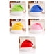 thumbnail image 2 of Xiao Hua 5 gorros de Papá Noel iluminados, gorros navideños de peluche, divertidos gorros navideños para adultos, luz cálida, verde, 2 of 3