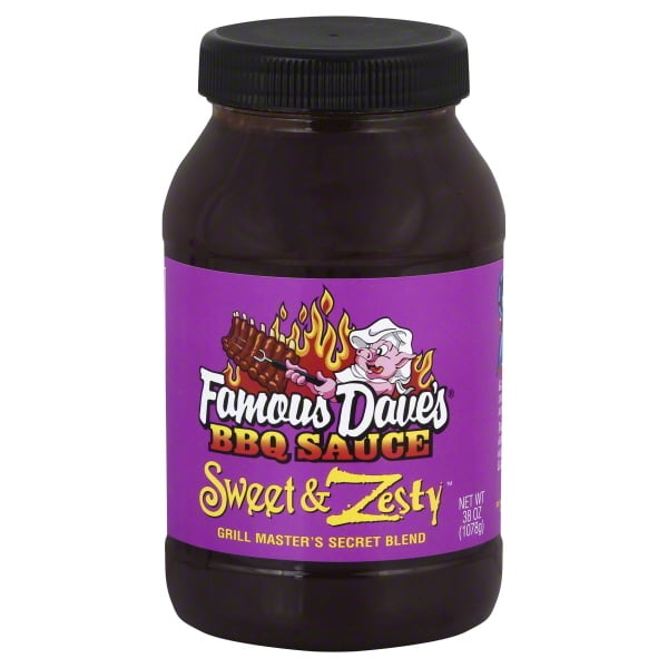 Famous Dave's Barbecue Sauce, 38 oz - Walmart.com - Walmart.com