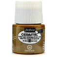 thumbnail image 2 of Ceramic Air Dry China Paint rich gold, 45 ml (pack of 3), 2 of 2