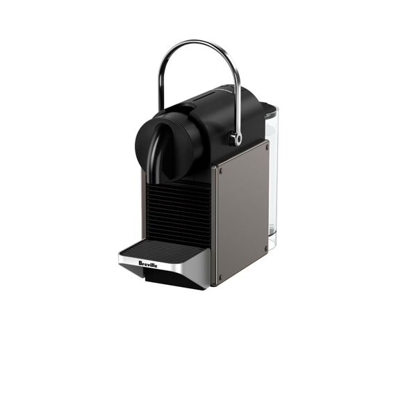 Refurbished Nespresso BEC440TTN Pixie Espresso Machine by Breville, Titan
