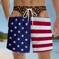thumbnail image 3 of Funny Men'S Swim Shorts America Flag Pattern Novelty Men'S Beach Trunks, Hilarious Gag Gift for Him, Pool Party Outfit for Him, 3 of 3