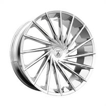 Asanti Black Aluminum Rim ABL-18 MATAR 24X9in Chrome Finish, ABL18-24906630CH