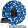 thumbnail image 4 of Disketp Airplanes In The Sky Small Mouse Pad 7.9x7.9 Inches,Washable Round Mousepad For Office Laptop Computer,Non-Slip Rubber Base Mouse Pads For Wireless Mouse, 4 of 8