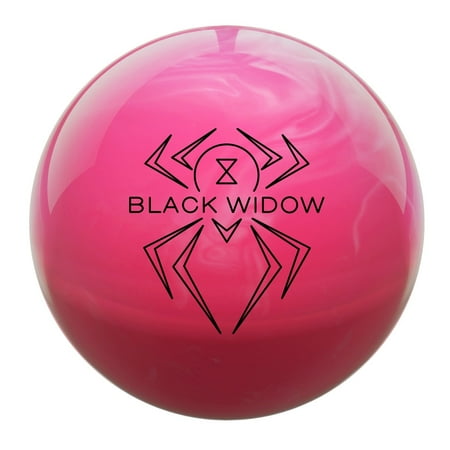 Hammer Black Widow Bowling Ball- Pink (13lbs) (Best Bowling Ball For Curve)
