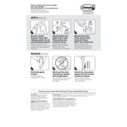 Command Clear Hooks Damage Free Hanging Hardware Hooks, Small, 6 Count, 10 Pack