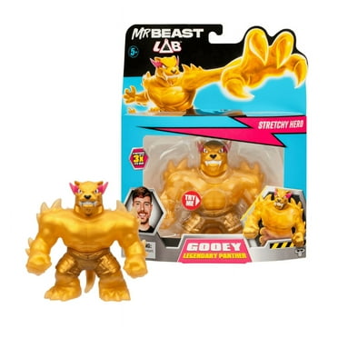 MrBeast Lab Heroes of Goo Panther Action Figure, Ages 5  MrBeast Lab Heroes of Goo Jit Zu Goo