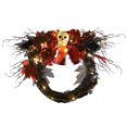 thumbnail image 1 of Esqueleto De Simulación, Guirnalda Colgante Para Puerta Con Luces Led Para Decoración De Fiesta De Halloween Advancent HA040048-02, 1 of 6