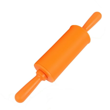 

Non Stick Long Plastic Handle Silicone Rolling Pin Fondant Cake Baking Tools