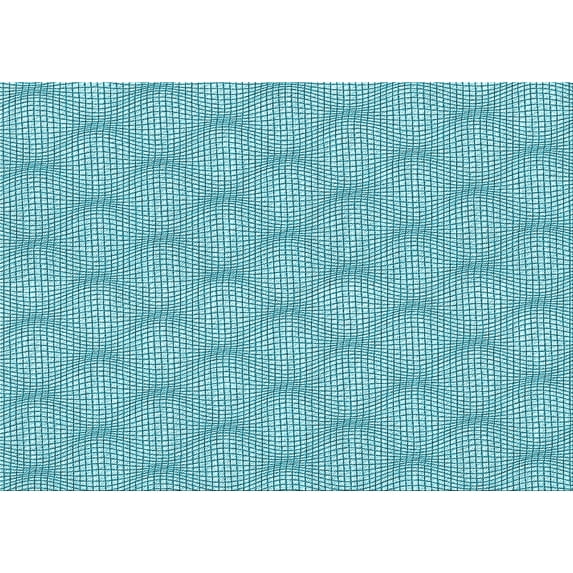 Ahgly Company Indoor Rectangle Patterned Tron Blue Area Rugs, 2' x 3'
