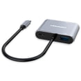 thumbnail image 3 of Tipo C a HUG compatible con HUB 4K 1080P Adaptador de video con cable PD Adaptador de carga rápida Aleación de aleación Accesorios para computadora Kearding EL005526-00B, 3 of 6
