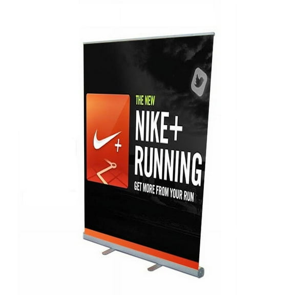 Signworld 57" Retractable Roll Up Banner Stand Display Great for Business Advertising, Street Sign, Trade Show, Marketing, Business Advertising, Promotional