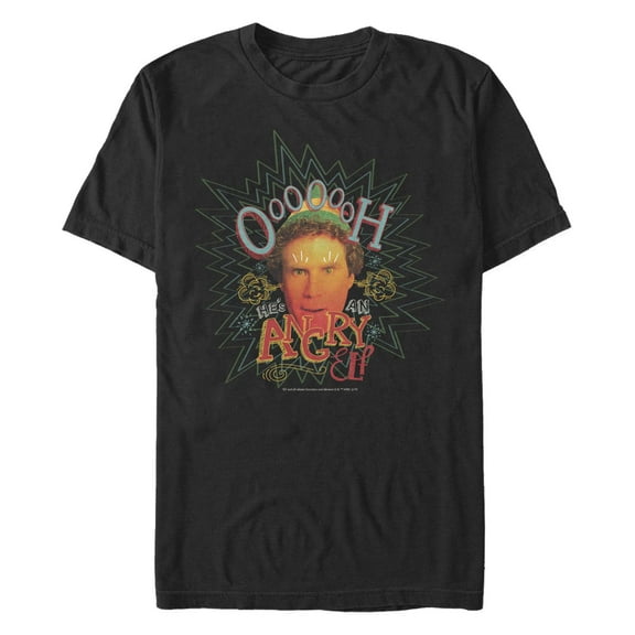 Men's Elf Oh He's an Angry Buddy Graphic T-Shirt