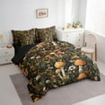 thumbnail image 3 of Manfei Kawaii Mushroom 7-Piece Twin Bedding Sets,Floral Daisy Bedding Comforter Set,Botanical Plants Breathable Sheet Sets,Microfiber Teens Bedroom Decor,Reversible, 3 of 8