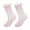 Light Purple, variant on Arlun 1 Pair Christmas Fuzzy Floor Mid-Calf Socks for Women Winter Warm Thick Plush Lining Non Xmas Festival Home Socks Stylish Snowflake Pattern Print Slipper Socks Red One Size