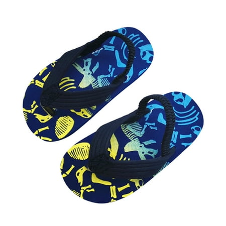 

Ruidigrace Girls & Boys Flip Flops For Kids Sandals Toddler Summer Shoes With Adjustable Elastic Strap Eva Beach Shoes