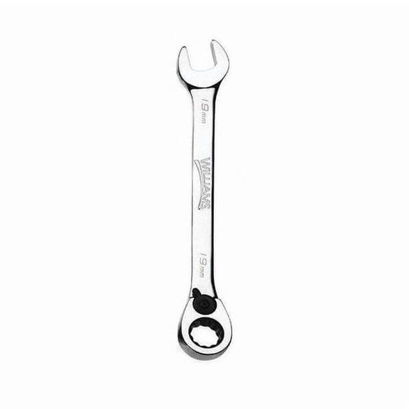 Williams Williams Ratcheting Combo Wrench,12 pt.,15mm JHW1215MRC