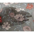 thumbnail image 4 of oneOone Viscose Chiffon Medium Gray Fabric Leaves & Floral Quilting Supplies Print Sewing Fabric By The Yard 42 Inch Wide, 4 of 4