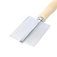 thumbnail image 2 of Oubit Wooden Handle Grooming Comb,Pet Double Row Comb Pet Double Row Comb Cat Double Row Comb Professional Grade, 2 of 4
