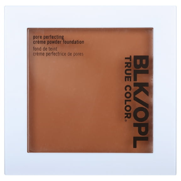 BLK/OPL True Color Pore Perfecting Crème Powder Foundation, Matifying, Nutmeg, 1 oz