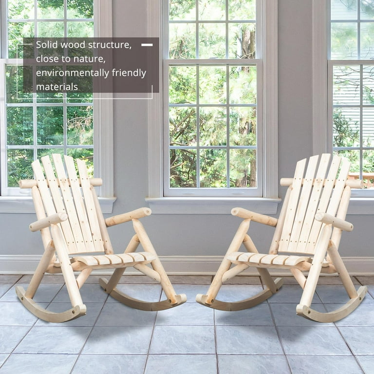Wooden porch rocker walmart sale
