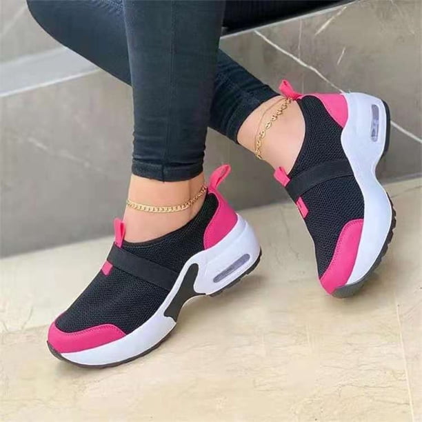 Conjunto informal de moda a juego de colores para mujer de zapatos deportivos Seet de malla transpirable Wmkox8yii shalkjhdk1393