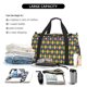 thumbnail image 5 of Disketp Mardi Gras Bolsa de Viaje Tipo Duffle, Bolso de Mano para Fin de Semana para Mujer, Bolsa de Gimnasio Ligera para Hombre, Esencial para Viajes, 5 of 7