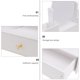 thumbnail image 3 of BRIGHTFUFU 1Ud Multifunctional White Desktop Makeup Mirror with Storage Drawer and Smooth Surface, 3 of 7