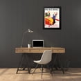 thumbnail image 4 of Vintage Apple Collection 19x24 Black Modern Framed Museum Art Print Titled - Palace Hotel, 4 of 5