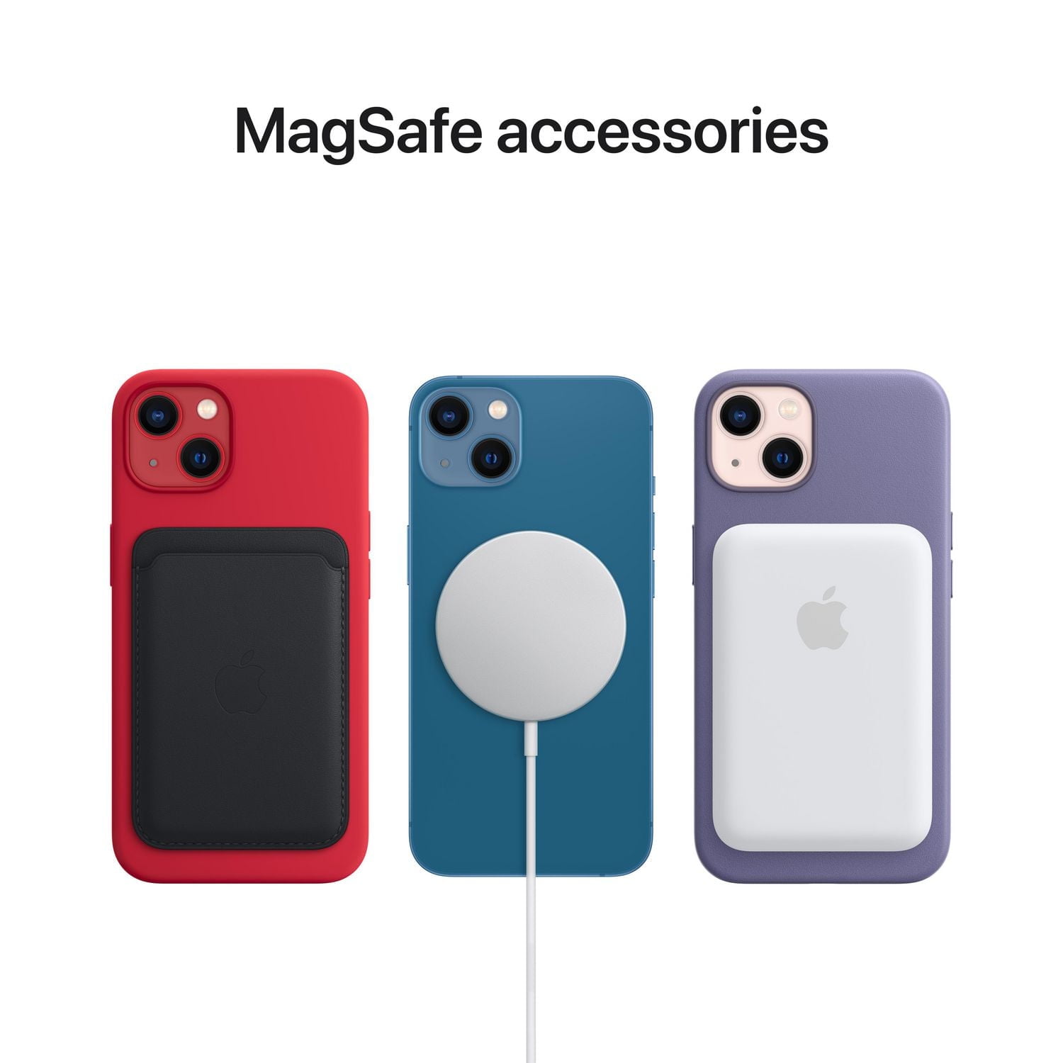 iPhone 13 Silicone Case with MagSafe — Midnight, Designed by Apple to complement iPhone 13