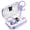 Purple, variant on KT1 Wireless Earbuds V5.3 Bluetooth - 120Hrs Playtime, Mini Size, IPX7 Waterproof, Deep Bass 2.0, Over-Ear Wireless Bluetooth Headphones for Sport Running Helen's Store