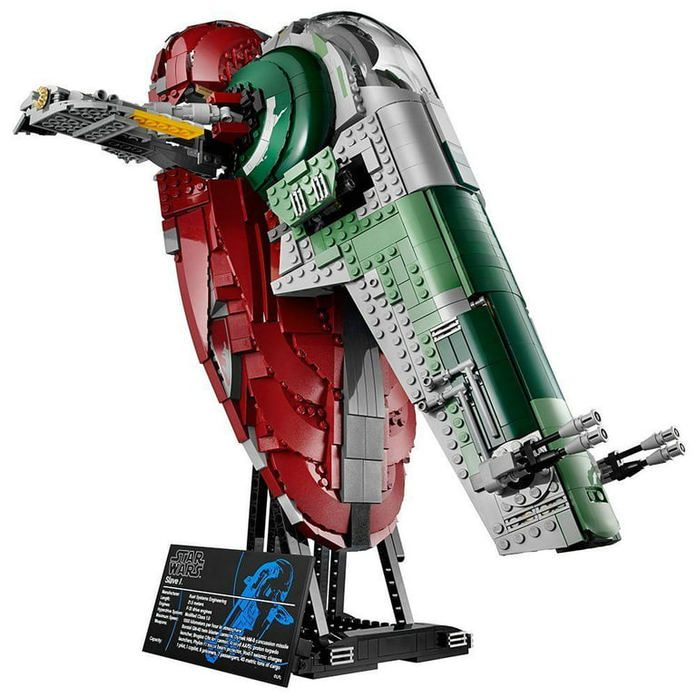 skyld Tegnsætning perler LEGO Star Wars: Slave I - 1996 Piece Building Kit [LEGO, #75060, Ages 14+]  - Walmart.com