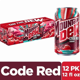 Mountain Dew Game Fuel Citrus Cherry Soda Pop, 12 fl oz Pack Cans