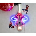 thumbnail image 2 of Marvel Spider-Man Hanging LED Neon Wall Light Sign, 2 of 7