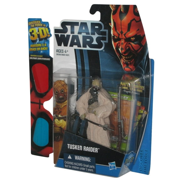Star Wars Discover The Force (2012) Tusken Raider Figure w/ 3D Glasses