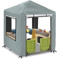 thumbnail image 3 of Housse de Protection pour Maison de Jeu Extérieure 420D pour Enfants Step2 56 Pouces X 56 Pouces X 60.2 Pouces, 3 of 5