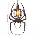 thumbnail image 3 of Halloween Spider Hanging Lantern Light, Hollow Cutout Hanging Spider Light, Spooky Vintage Metal Frame String Light for Front Door Window Mantel Indoor Outdoor Halloween Decorations, 3 of 15