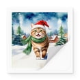 thumbnail image 2 of Hello Winter American Shorthair Frosty Morning Walk Welcome Snowy Christmas Vinyl Sticker Cat Lover Kitten Owner Gifts Waterproof Decal Art Decor - 02018, 2 of 5