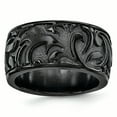 thumbnail image 1 of Edward Mirell Black Ti Casted 11mm Band, 1 of 7