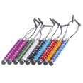 thumbnail image 1 of Color Random Rhinestones Capacitive Touch Screen Pen screen pen 3 sections Smartphone Extendable Tablet Dust Plugs Pen, 1 of 9