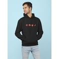 thumbnail image 2 of Vaporwave Planets Hoodie Men -Image by Shutterstock, Male x-Large, 2 of 4
