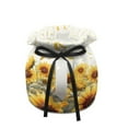 thumbnail image 6 of ZUXONGSY Sunflower Cat Tea Cozy Teapots Dust Cover with Elastic Band Tea Cozy for Teapot Insulated Teapot Cover to Keep Warm Portable for Home Kitchen Table Tea Party, 6 of 6