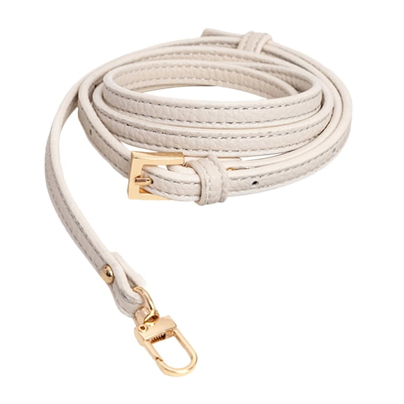 Correa de bolsos Yuyangstore ajustable de cuero blanco