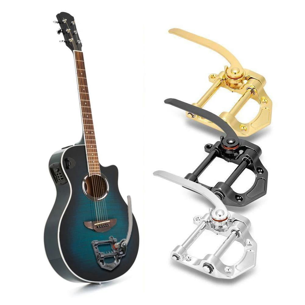 Jazz Electric Guitar Tremolo Unit Vibrato Bridge with 4pcs fastening screw F7U1