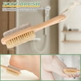 thumbnail image 6 of Keyohome 4Pcs Dry Body Brush with Bamboo Handle Exfoliating Body Face Foot Cleaning Brush Dead Skin Removal for Bathing Back Cleaning, 6 of 10