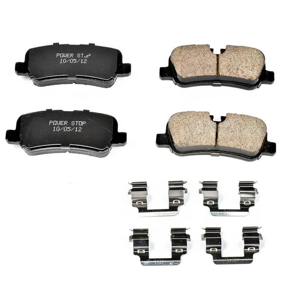Power Stop Rear Z17 Evolution Ceramic Brake Pads with Hardware 17-1099