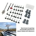 thumbnail image 4 of Cable Routing Kit, Multifunction Cable Management System Wall Grommets Accessories for Cables Pass Through Mounting Kit High Sealing Cable Clips for Home Wiring Industrial Use, 4 of 7
