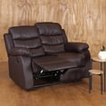 thumbnail image 4 of Sillon Reposet Reclinable 2 Cuerpos Tapizado cafe, 4 of 6