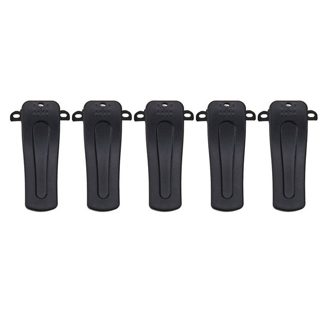 Clip de cinturón duradero Clip de fijación práctico para Baofeng BF-666S BF-777S BF-888S 5 uds.