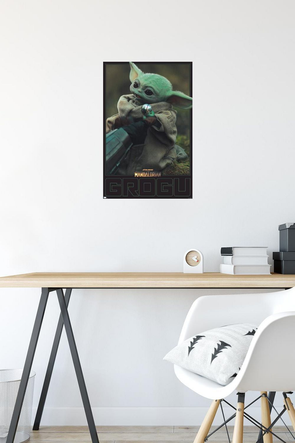 Star Wars: The Mandalorian Season 2 - Grogu Wall Poster, 22.375" x 34" Framed