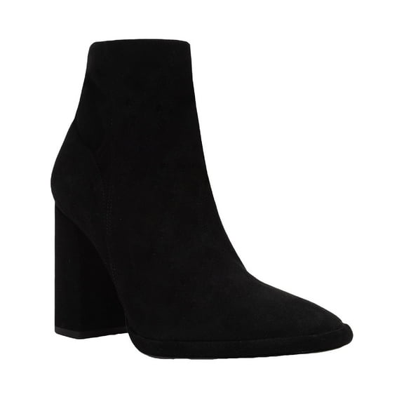 Schutz Womens Rosalie Suede Square Toe Ankle Boots